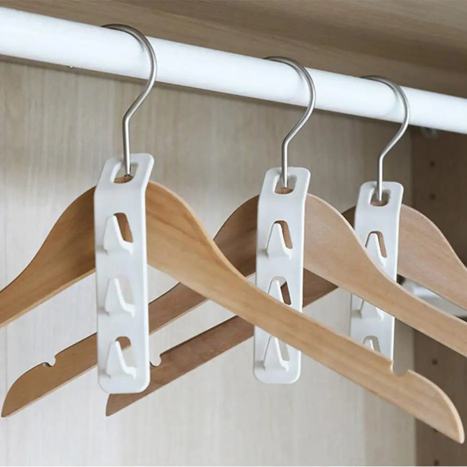 4/6/10Pcs Antislip Clothes Hanger Closet Organizer Storage Rack Holder Connection Hook home Wardrobe Space Save Clothes Hanger