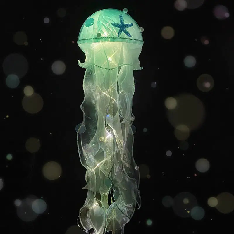 Jellyfish Lamp, Jellyfish Tank Table Lamp , Night Light Table Lamp Gift for Kids, for Home, Office ,Birthday Decoration
