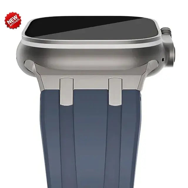 Silicone Band Compatible with Apple Watch. Men / Women . Soft Silicone Sport Strap Bracelet Bands