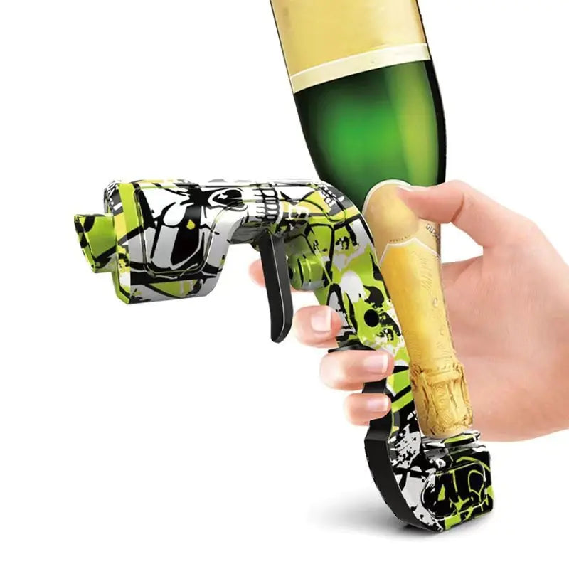 Stylish Beer Party Gun Champagne Spray Gun - Champagne Gun, 4th Generation Champagne Gun Shooter Beer Spray Gun Adjustable Sparkling Alcohol Gun for Party Club Bar Festival Birthday Wedding Christmas, Alcohol Dispenser.