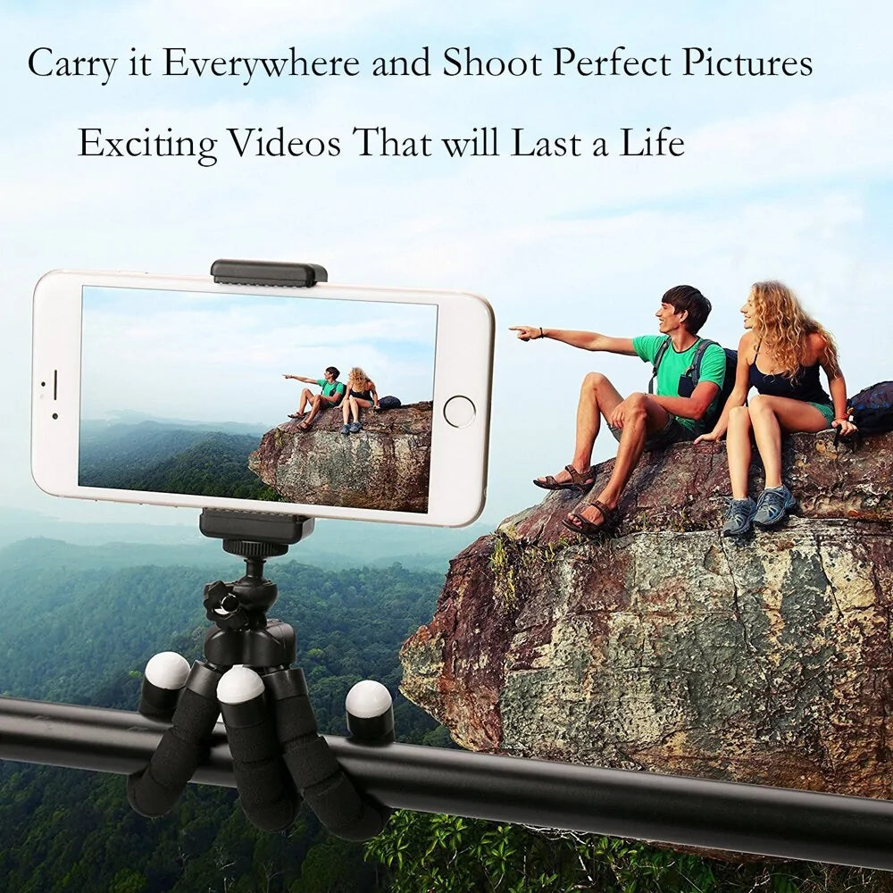 Flexible Gorillapod Octopus small Tripod For Phone Camera recordings.