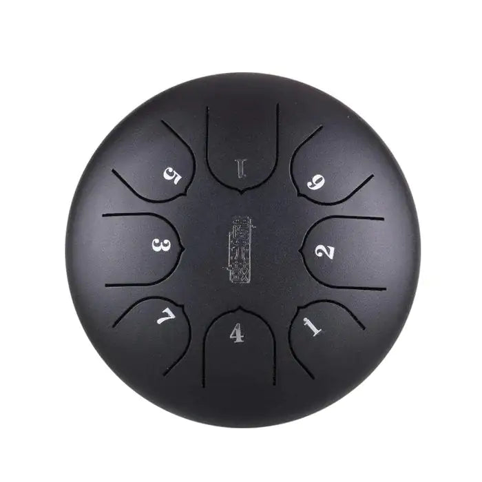 Steel Chakra Tongue Drum - 6 Inch 8 Notes G Tune