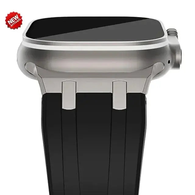 Silicone Band Compatible with Apple Watch. Men / Women . Soft Silicone Sport Strap Bracelet Bands