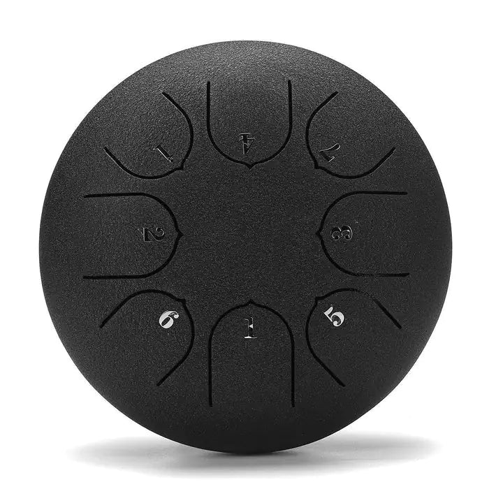 Steel Chakra Tongue Drum - 6 Inch 8 Notes G Tune