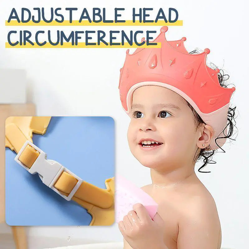 Cute TRENDING Adjustable Baby Shower Cap