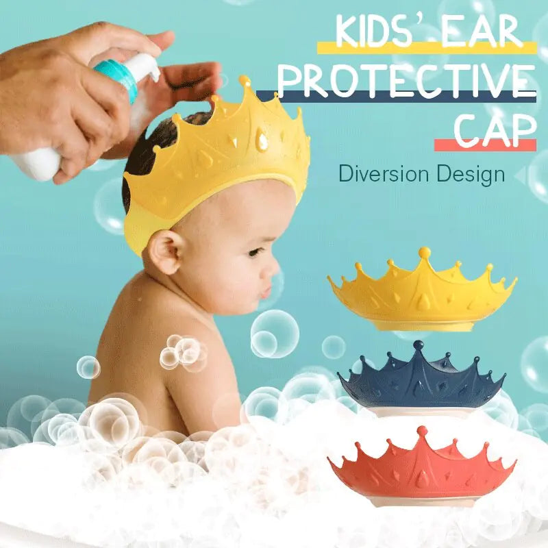 Cute TRENDING Adjustable Baby Shower Cap