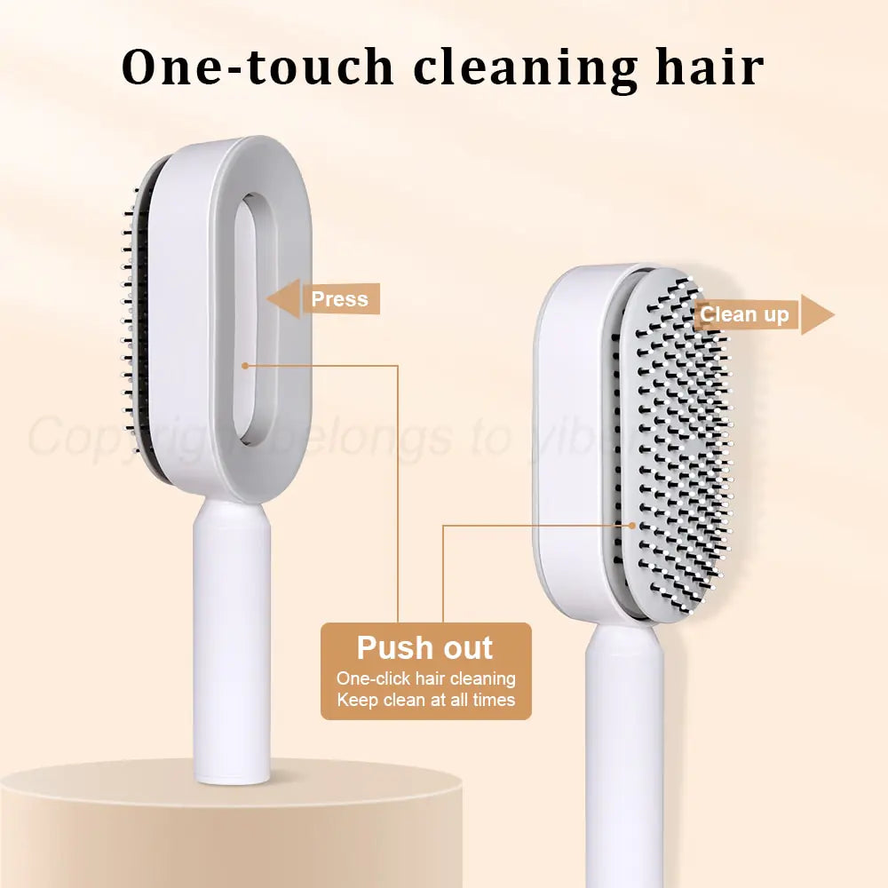 Self Cleaning Hair Brush
