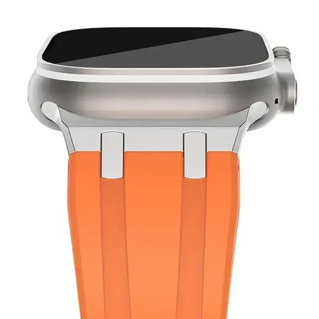 Silicone Band Compatible with Apple Watch. Men / Women . Soft Silicone Sport Strap Bracelet Bands