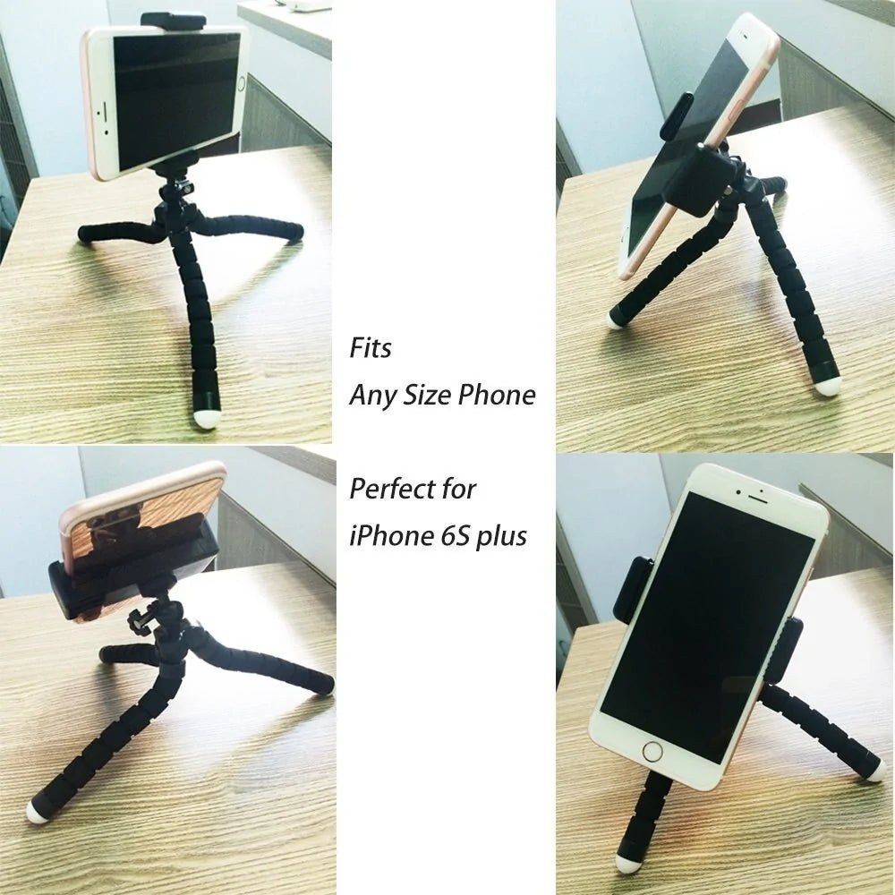 Flexible Gorillapod Octopus small Tripod For Phone Camera recordings.