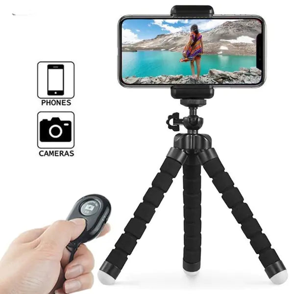 Flexible Gorillapod Octopus small Tripod For Phone Camera recordings.