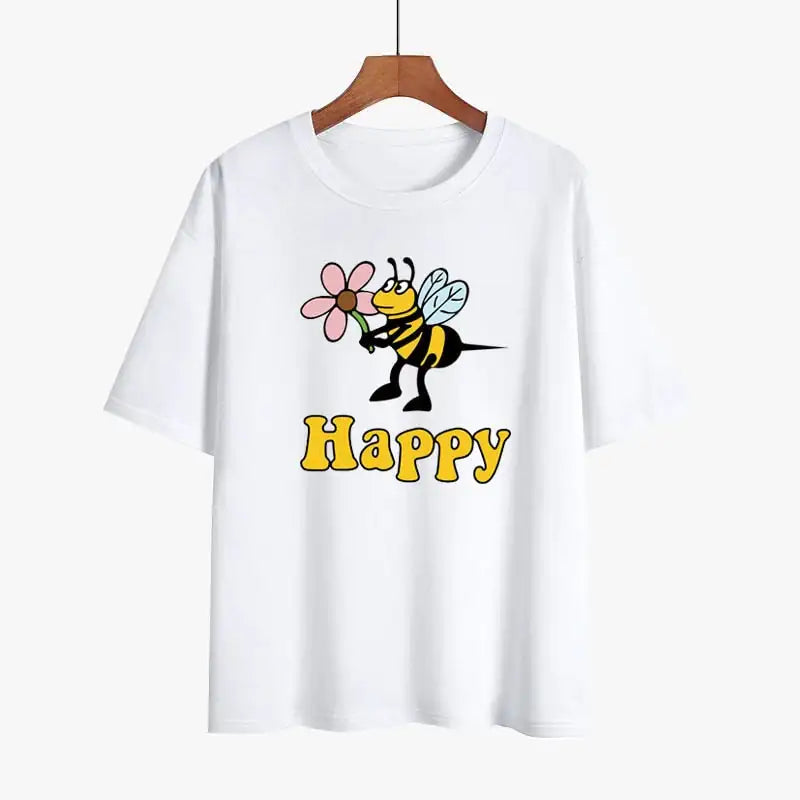 Premium soft Bee Happy T-Shirt