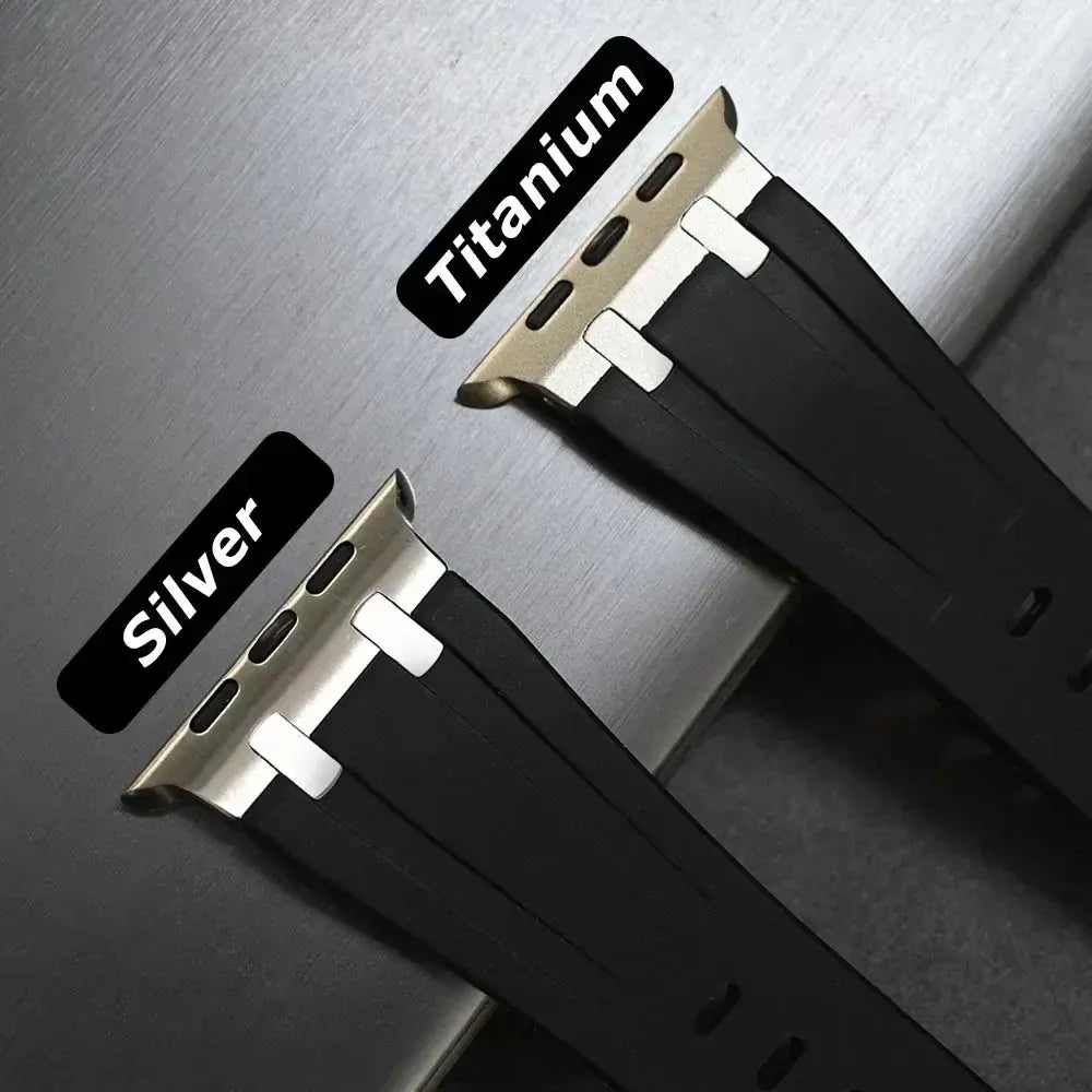 Silicone Band Compatible with Apple Watch. Men / Women . Soft Silicone Sport Strap Bracelet Bands