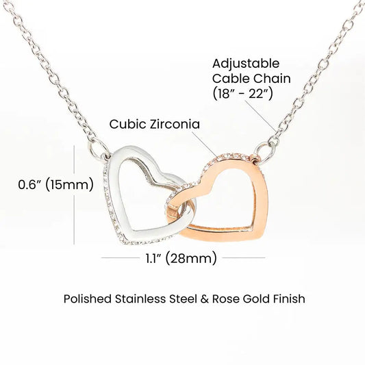 Interlocking Hearts Necklace