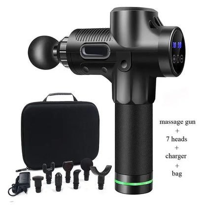 Massage Gun Deep Tissue Handheld Electric Muscle Massager Body Massagers Massage Device Muscle Massage Gun Massager Gun for Athletes Shoulder Leg Back Pain Relief & Relax USB C Super Charging Speed , Gifts for Him