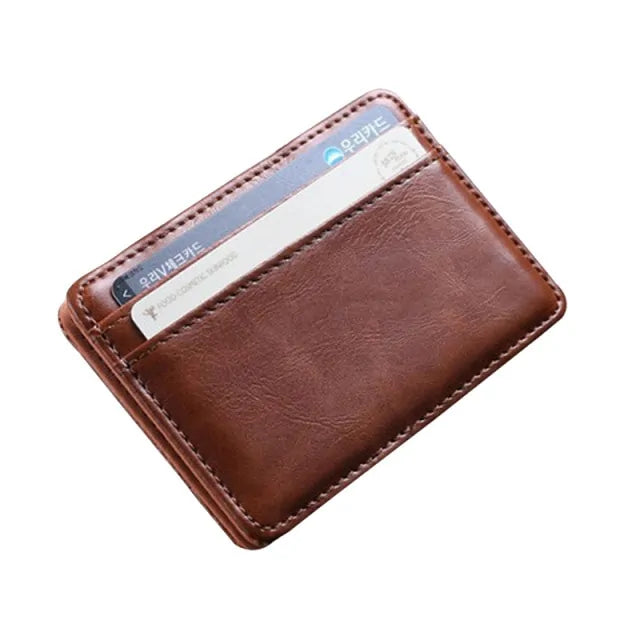 Compact Leather Wallet