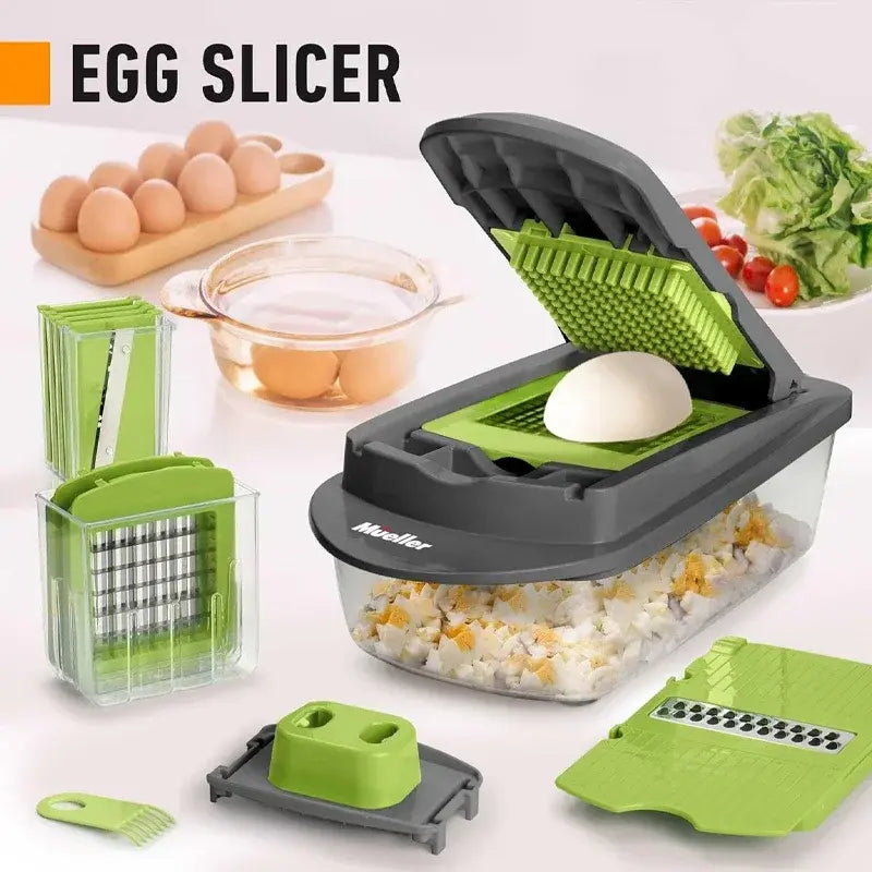 14/16 in 1 Vegetable Cutter Multi functional Shredders Slicer with Basket Fruit Potato Onion Chopper Carrot Grater Slicer