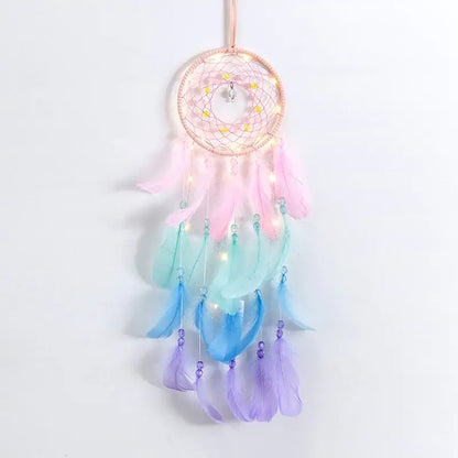 True Feather Dream Catcher Lights