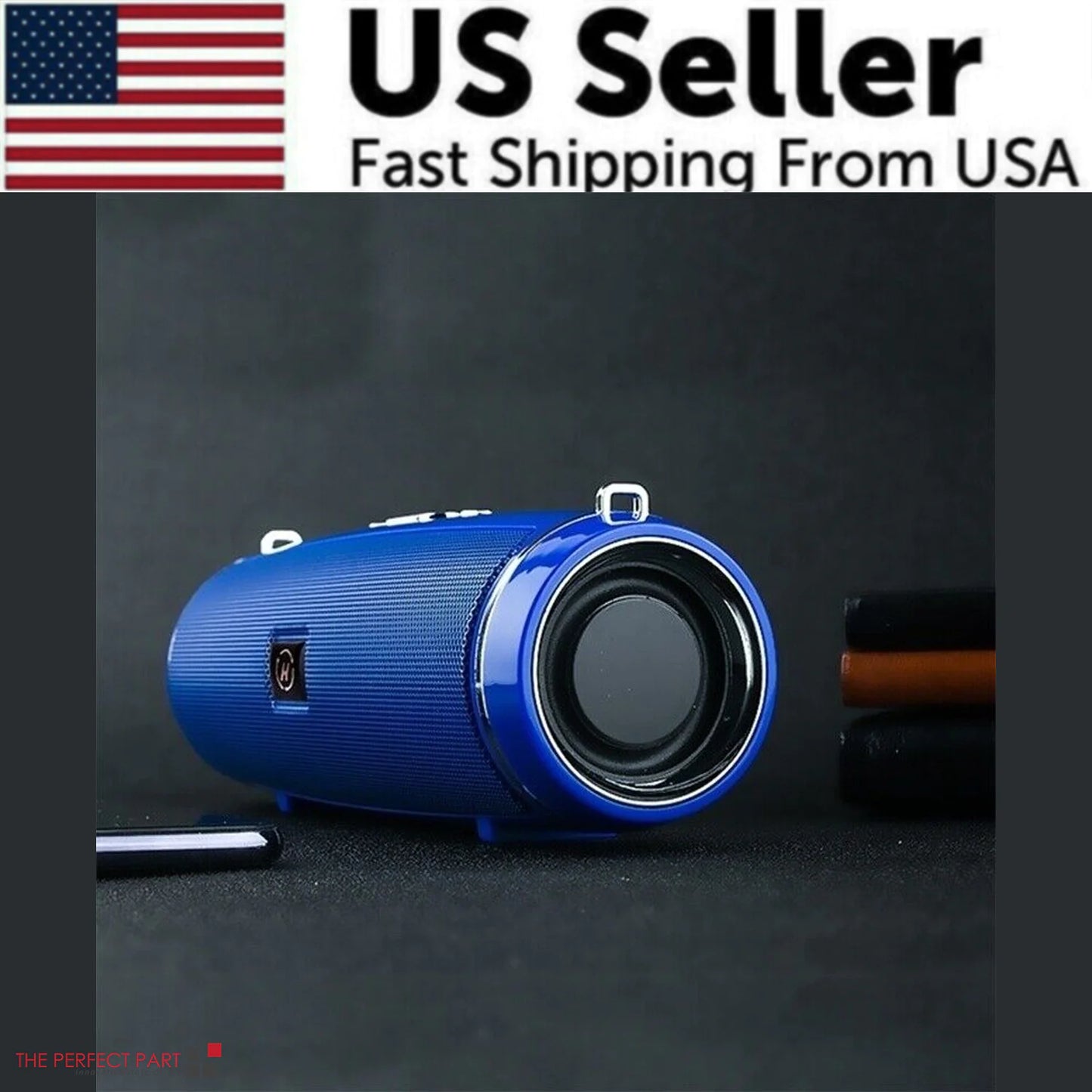 Bluetooth 5.1 Speaker Wireless Waterproof Outdoor Stereo LOUD Bass USB/TF Strap