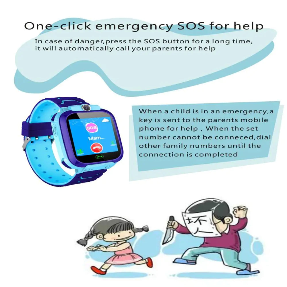 New SOS Smartwatch For Children