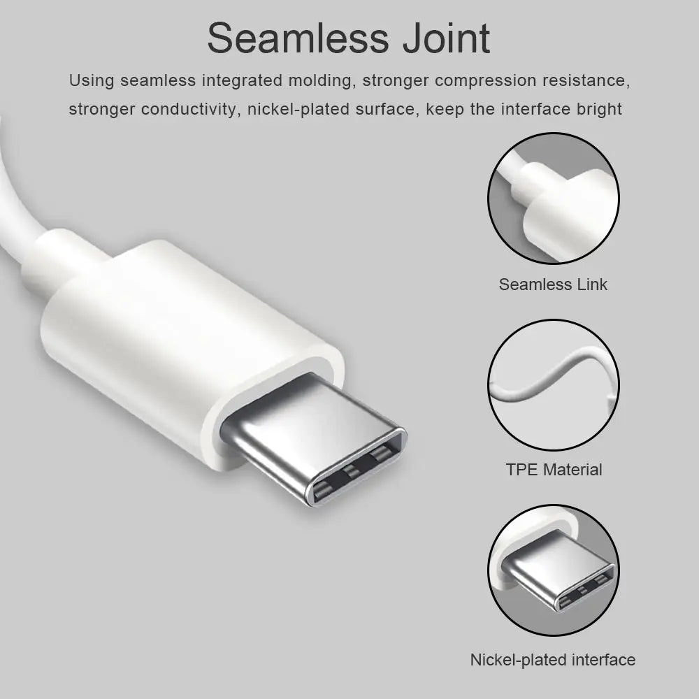 Type C to 3.5 MM Jack AUX Adapter USB-C 3 5 Digital Audio Cable Earphone Headphone OTG High Decoding Rate Connector For Samsung