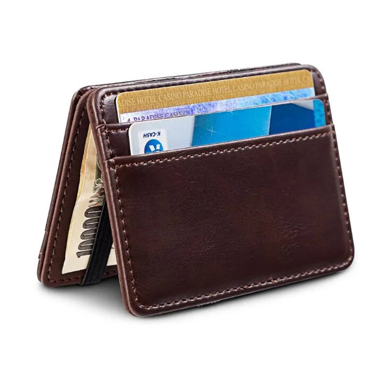 Compact Leather Wallet