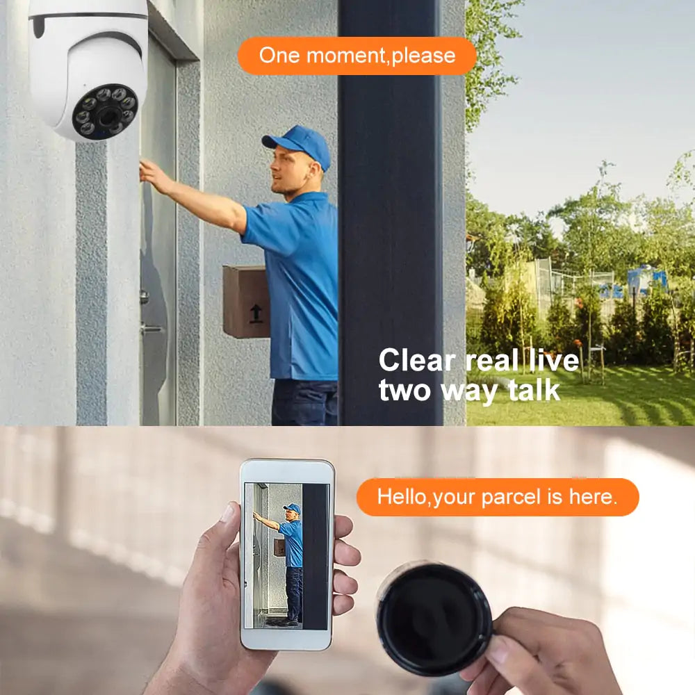 Night Vision Home Security Camera. House Safety all time.