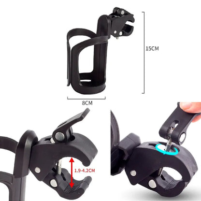 Stroller Cup & Phone Holder: Multi-Functional Accessory