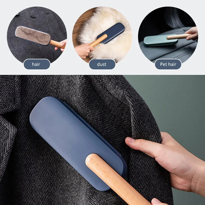 Reusable Self-Cleaning Electrostatic Pet Hair Brush