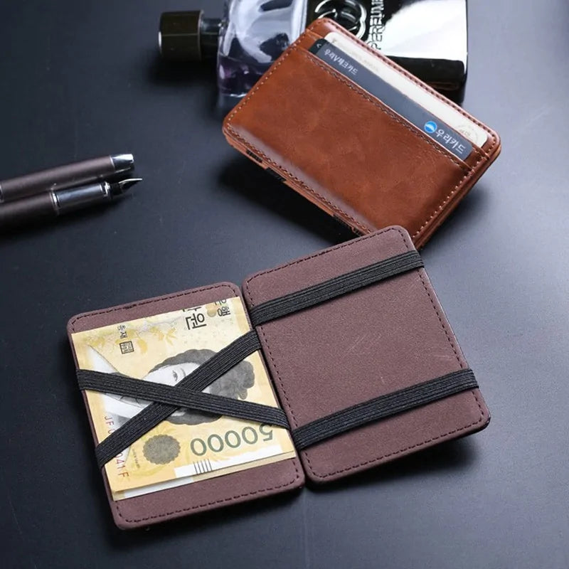 Compact Leather Wallet