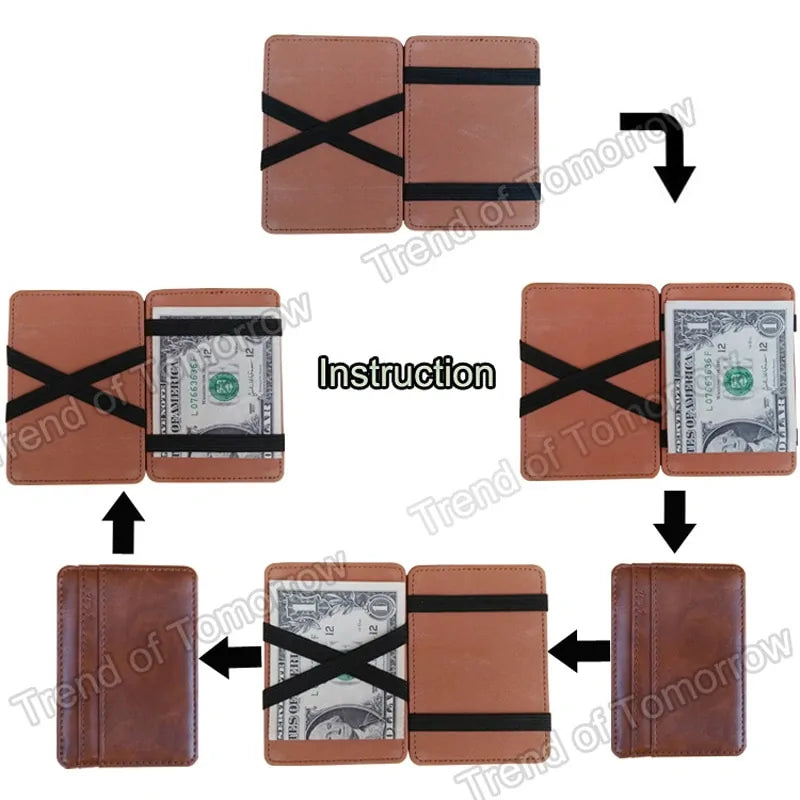 Compact Leather Wallet