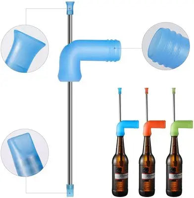 Beer Snorkel Straw Beer Pipe Funnel Snorkel Drink Tool for Bar Entertainment Party Festivals Beers Bottle pipe.