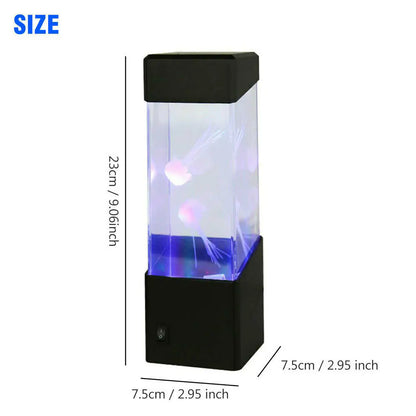 Best Jellyfish Aquarium Lamp- Jellyfish Lamp, LED Jellyfish Tank Table Lamp with 7 Color Changing,Night Light , Table Lamp,  Gift for Kids, for Home ,Office,  Birthday Decoration and more.