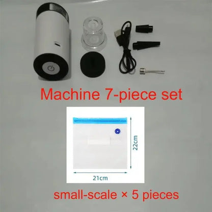 2024 Portable Handheld Food Vacuum Sealer Kit