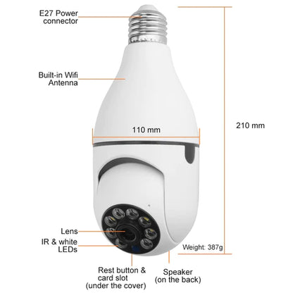 Night Vision Home Security Camera. House Safety all time.